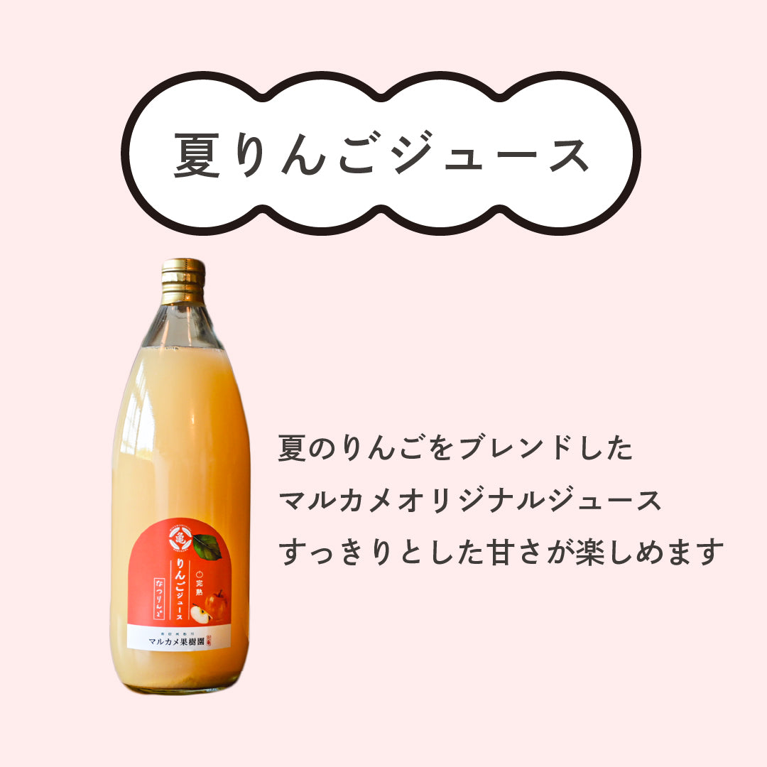 夏りんごジュース　長野県松川町産